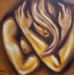 Turmoil - 12"x12" Oils on Canvas