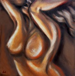 Storm - 12 x 12 Oils on Canvas