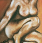 Rosy 12 x 12 Oils on Canvas