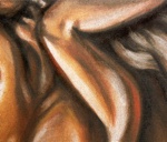 Storm - 12x12 Oils on Canvas (detail)