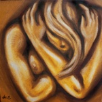 Turmoil - 12 x 12 Oils on Canvas